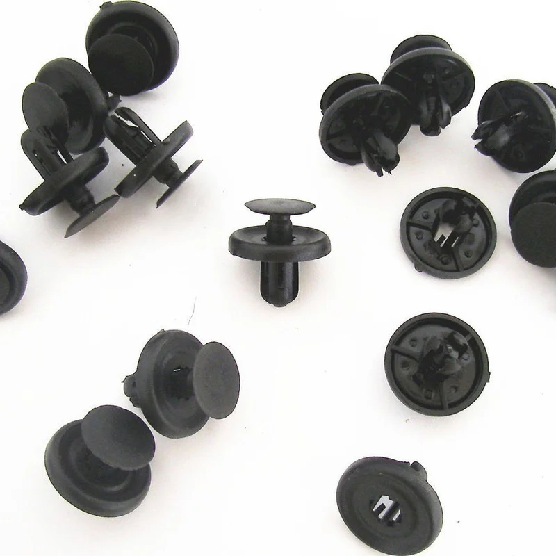 20x Car Engine Under Cover Push Type Retainer Clips for Toyota Lexus 90467-07201 Black Auto Fastener & Clip Replacement