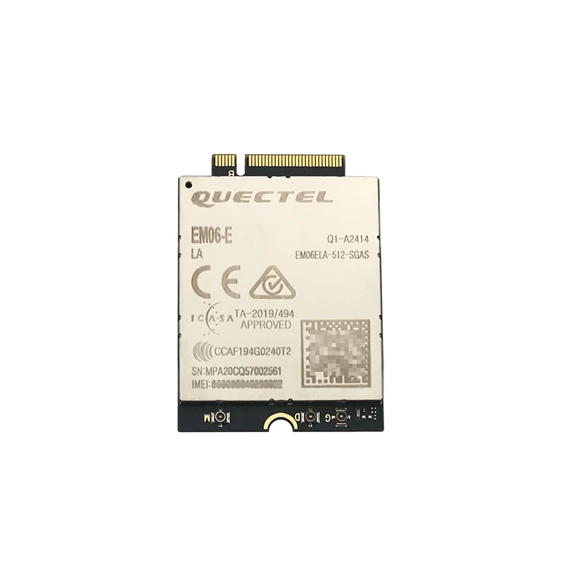 EM06-E EM06 LTE Advanced Cat 6 Module with M.2 form factor 4G GNSS B1/B3/B5/B7/B8/B20/B28/B32 B38/B40/B41