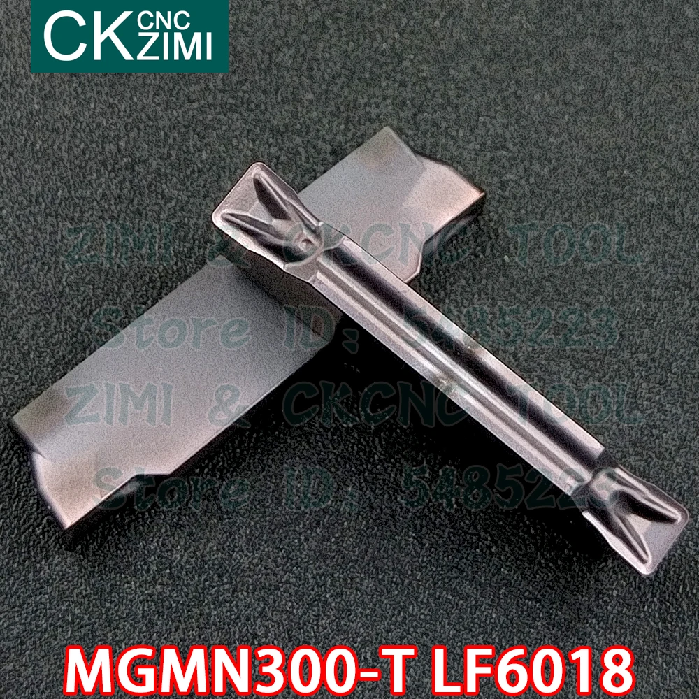 MGMN300-T LF6018 MGMN 300 T LF6018 3 مللي متر كربيد إدراج قطع الحز إدراج أدوات مخرطة معدنية باستخدام الحاسب الآلي أدوات لالفولاذ المقاوم للصدأ