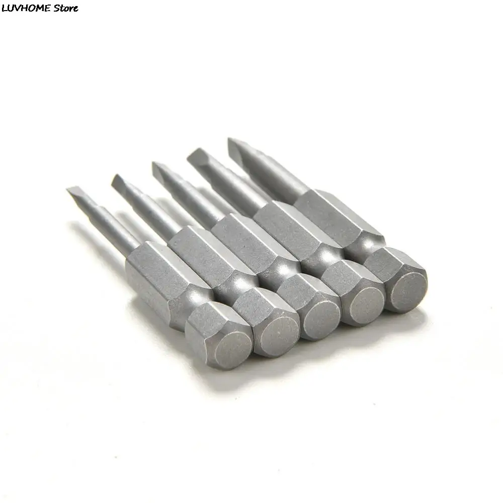 5Pcs/Set Anti Slip Magnetic Triangle Head Screwdriver Bit 1/4\