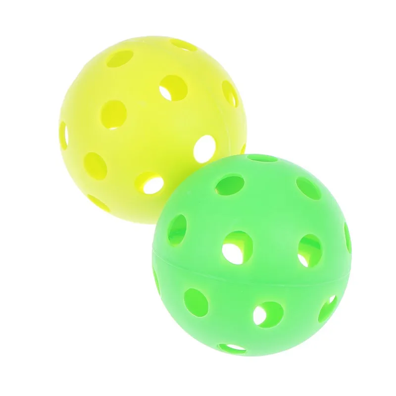 1pc Floorball Stick Ball PVC Plastic Soft Baseball Balls Sport Practice Plastic Baseball Training Practice Ice Hockey Ball