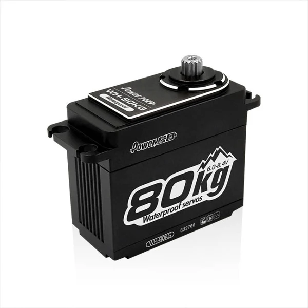 WH-80KG Power HD waterproof Metal Gear Digital Servo LOSI Rock Rey Arrma Kraton Outcast Axial SCX6 1/5 1/6 offroad truck Crawler