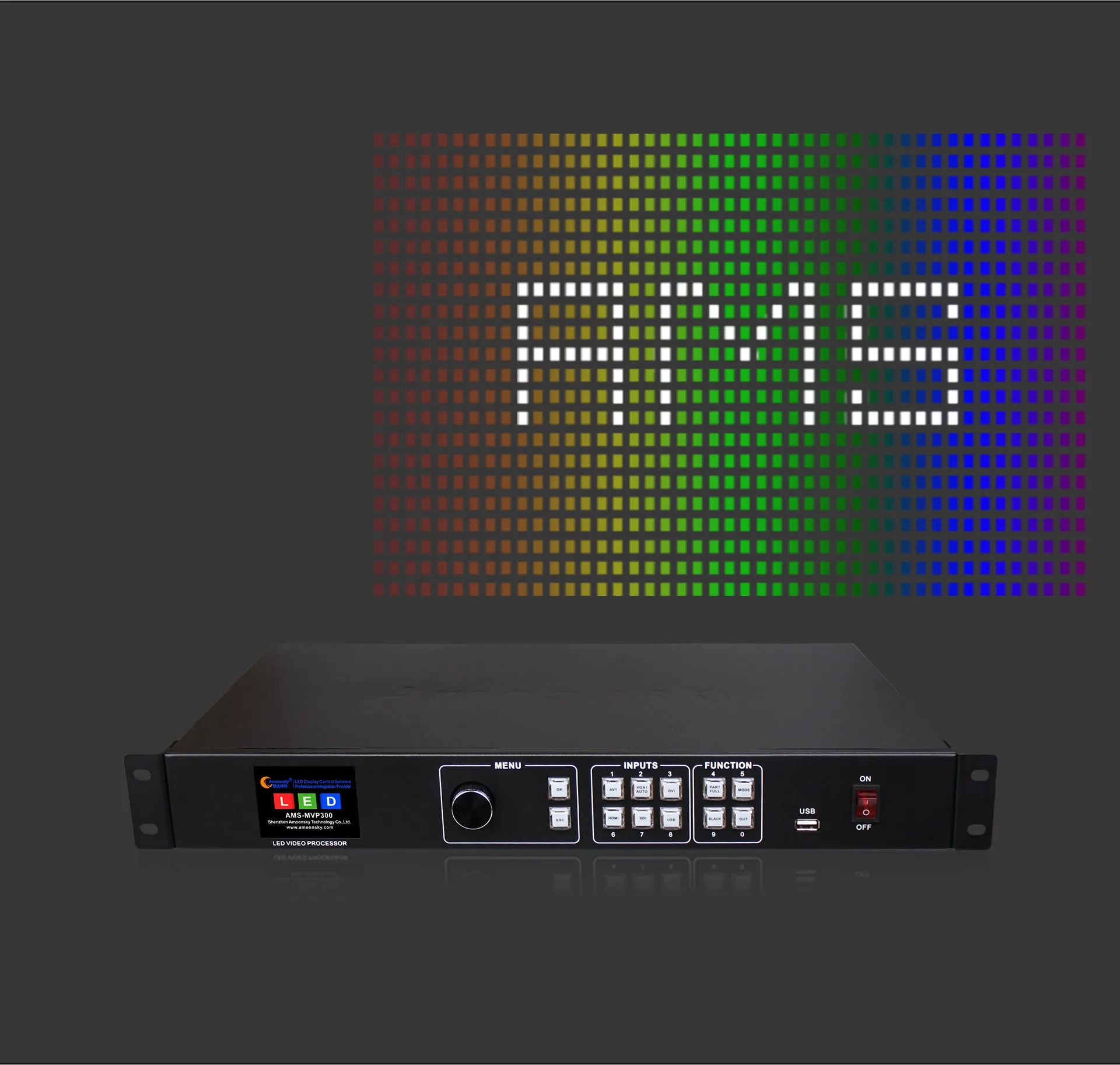 MVP300 Video Processor Controller Compatibel Linsn Nova Colorlight Kaart Voor Led Scherm