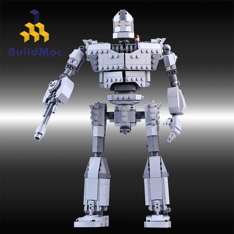 

BuildMOC New MOC Robot Fit Giant Robot Technic City Figures Voltron Model Building Blocks Bricks Kids Toys Boy Gifts C002