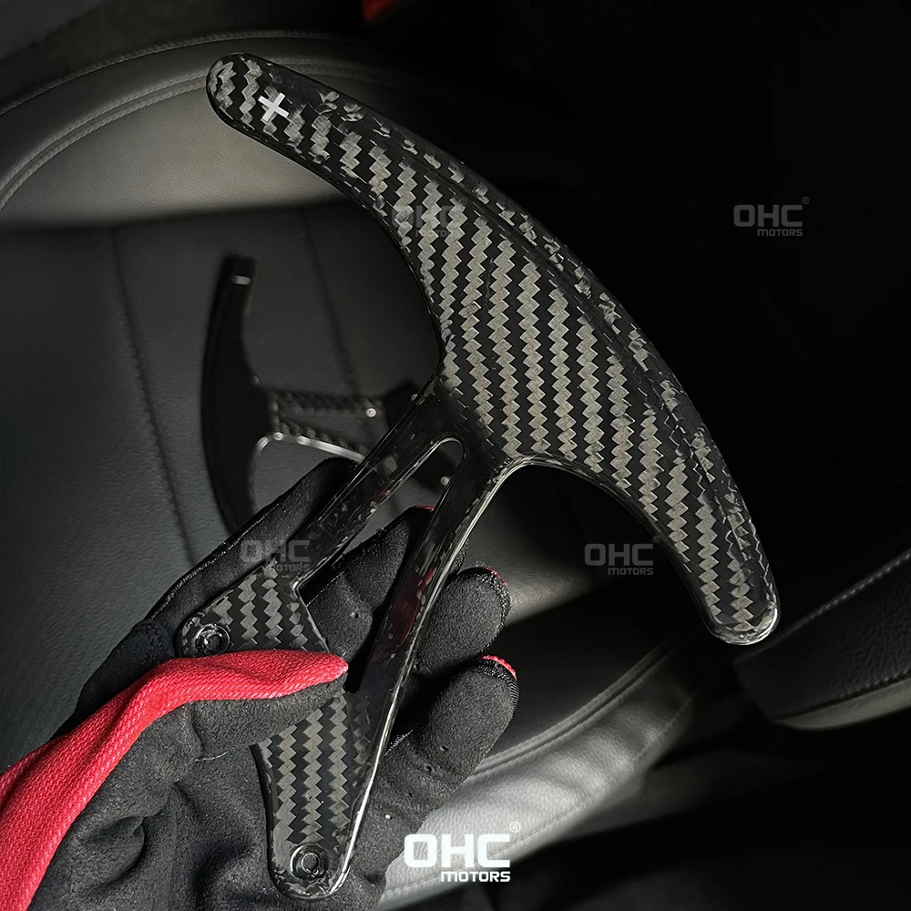 OHC Motors Real Carbon Fiber Shift Paddle Shifter For Maserati GC GT Quattroporte Ghibli