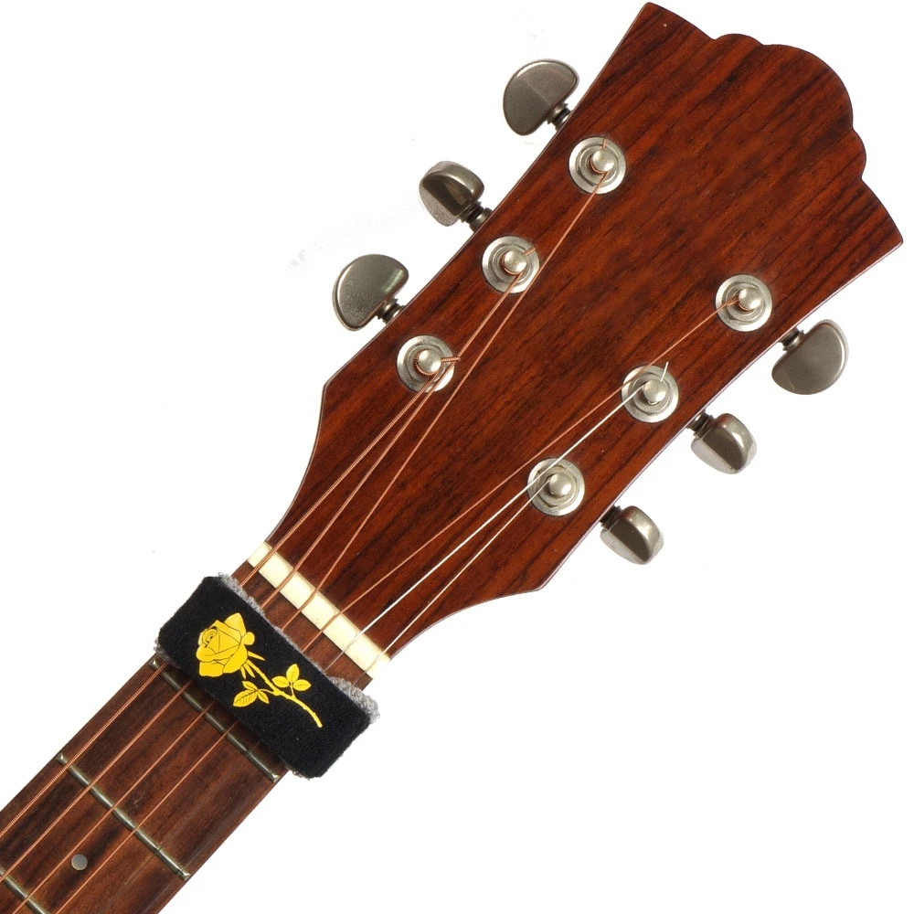 Guitar Wraps Strings Mute Muter Fretboard Muting Wraps for Acoustic Classic Electric Guitar Bass Ukulele String Instruments