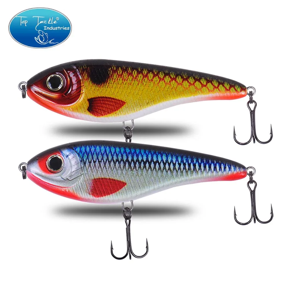 CF Lure fishing 21&49&76&135g (Color 51~67) musky pike slider sinker fishing jerkbait lure crankbaits fishing lures