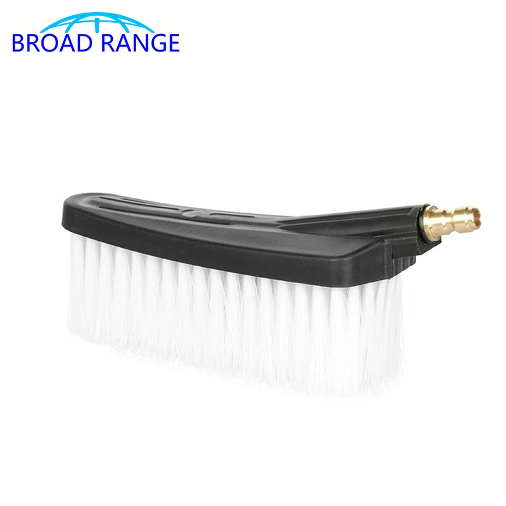 

Fix Brush Water Car Wheel Window Cleaning Washing Brush with G1/4 Quick Connect Adaptor for all kinds of high pressure washer