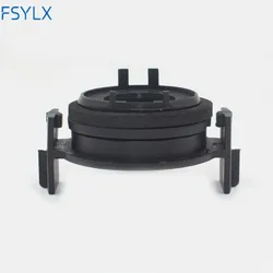FSYLX 2 Piece H7 led headlight headlamp adapter holder base clips retainer for bmw E46 3 Series h7 led bulb adapter for bmw e46