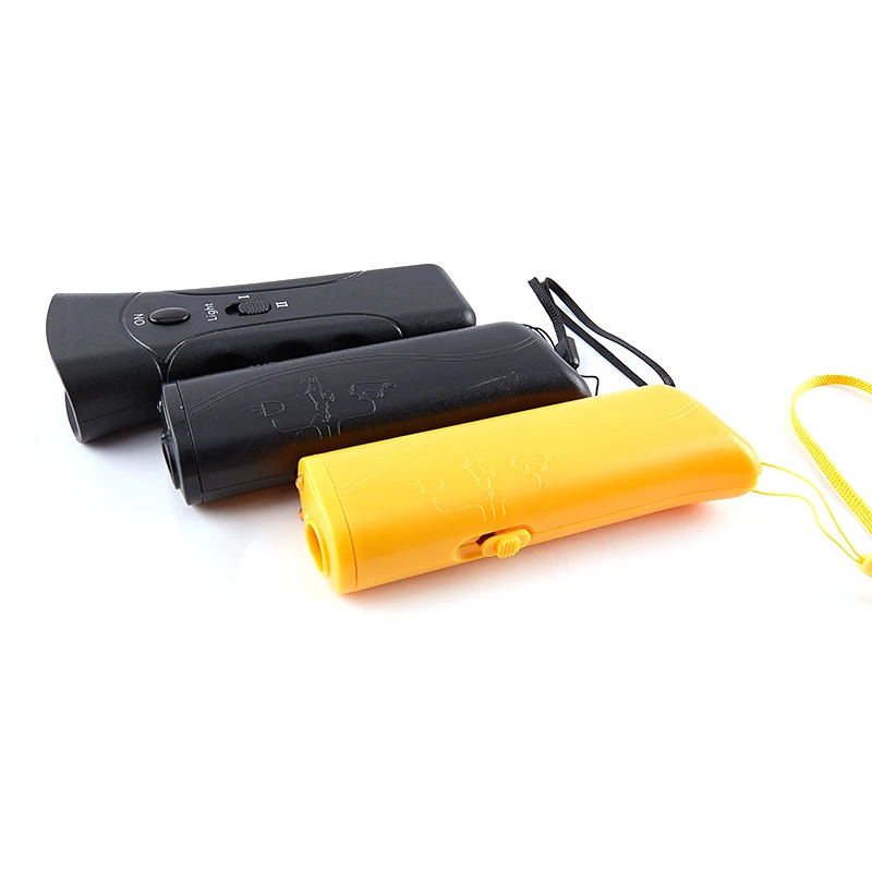 LED Batterie Ultraschall Hund Repeller Anti Barking Stoppen Rinde Gerät Trainer