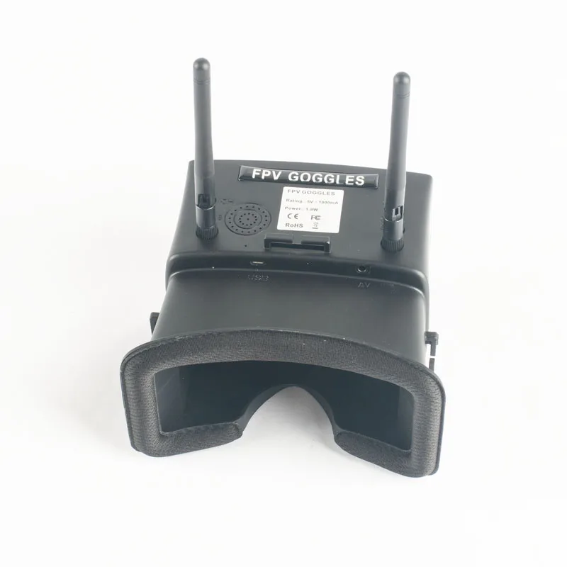 

4.3 Inch 480*272 5.8G 48CH Channel Auto-Searching receiver Mini FPV Goggle Built-in battery For FPV Racer Quadcopter Drone