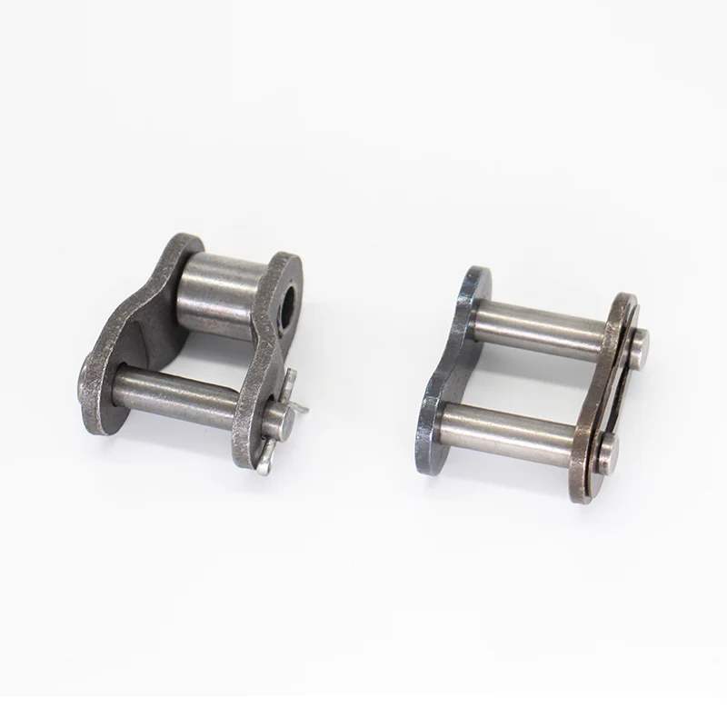 03C 04C 06B 08B 12A 10A Rantai Baris Tunggal Setengah Gesper Penuh Rantai Transmisi Penggerak Rol Konektor Rantai Rol Gabungan