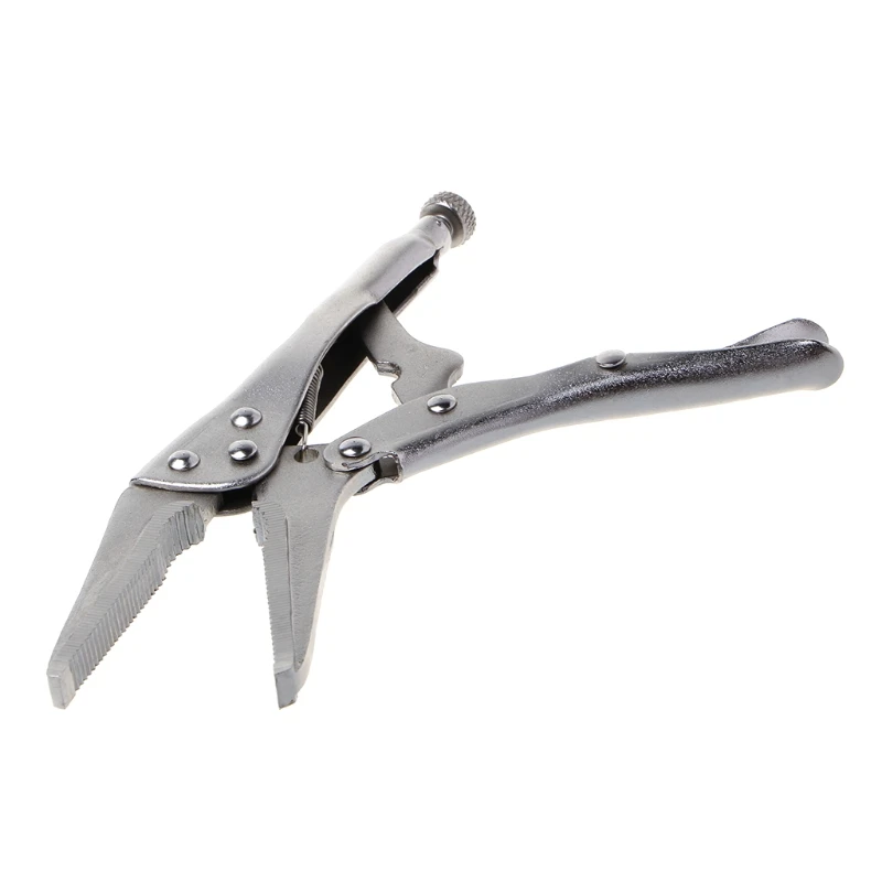 Adjustable 5\'\' -7\'\' Straight Jaw Lock Locking Mole Plier Vise Vice Grips Pliers Welding Tool