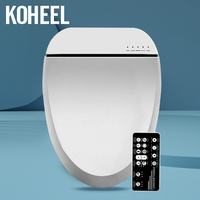 KOHEEL Intelligent Toilet Seat Cover Smart Toilet Seat Cover Electronic Bidet Cover Clean Dry Seat Heating Wc