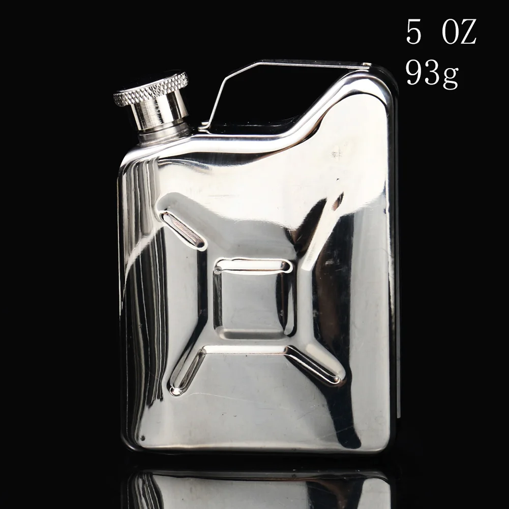 Stainless Steel Hip Flask Wine Whisky Hip Flask Kettle Pot Drinker Alcohol Liquor Bottle Outdoor Camping Drinkware 5 Oz 7 Oz 8 O - Image 5