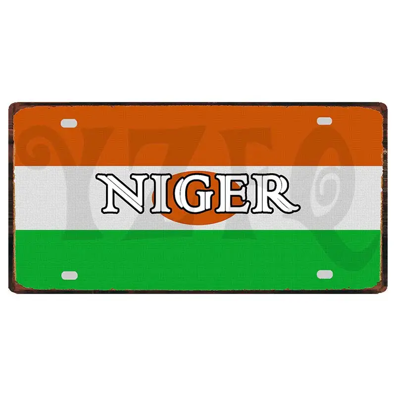 South Africa Nigeria Namibia 30X15CM Travel Souvenir Metal Sign Plate Wall Poster Pub Shop Home Art Decor Customizable DC-1564B