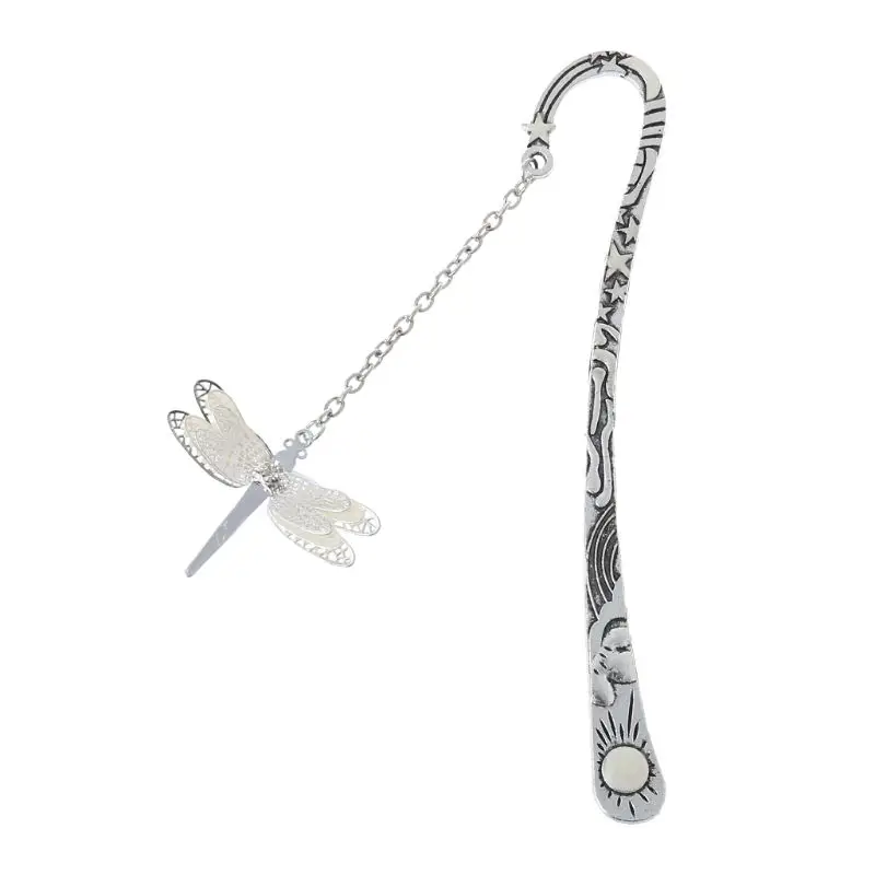 Glow In The Dark Luminous Book Marker Creative Stars Bookmark Label School Office Stationery