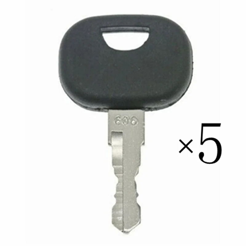 5x Ignition Key 606 LW10288887 For Crawler Loader and Crawler Dozer Models 605C