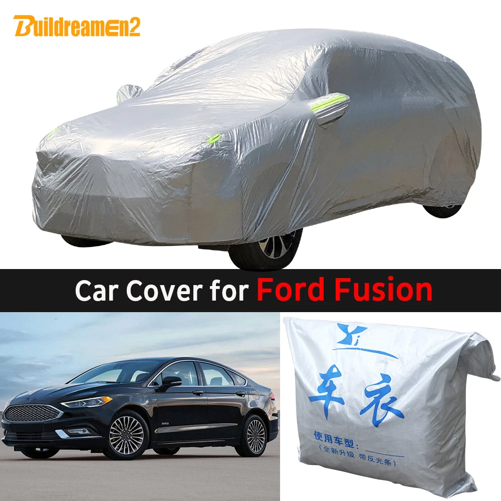 

Outdoor Car Cover For Ford Fusion 2002-2021 Auto Anti UV Sun Rain Snow Fog Dust Protection Cover