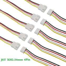 JST Connector Micro XH2.54 3Pin 4Pin Plug Jack Wire Connector Pitch 2.54mm 26AWG 20CM 3/4P Male Female Plug Socket Cable Adapter