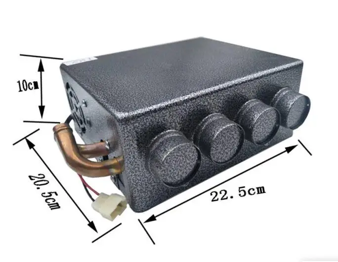 12V Heater Wehicle Modification Wuling Wind Small Four Hole Warm Water Heating Copper Tube