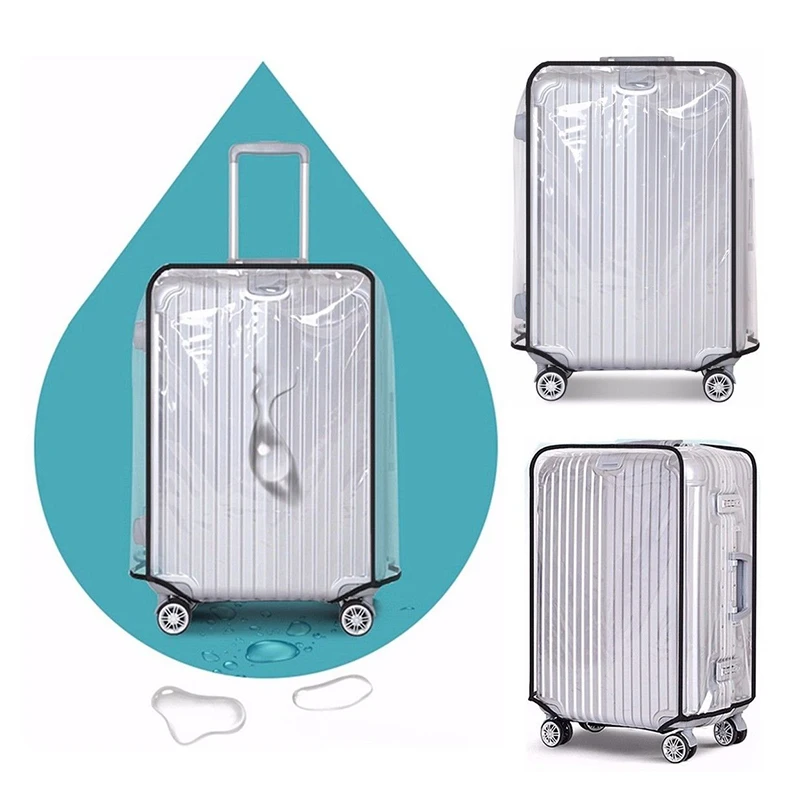 Everyfitユニバーサル防水透明保護ラゲッジスーツケースカバーケーストラベル