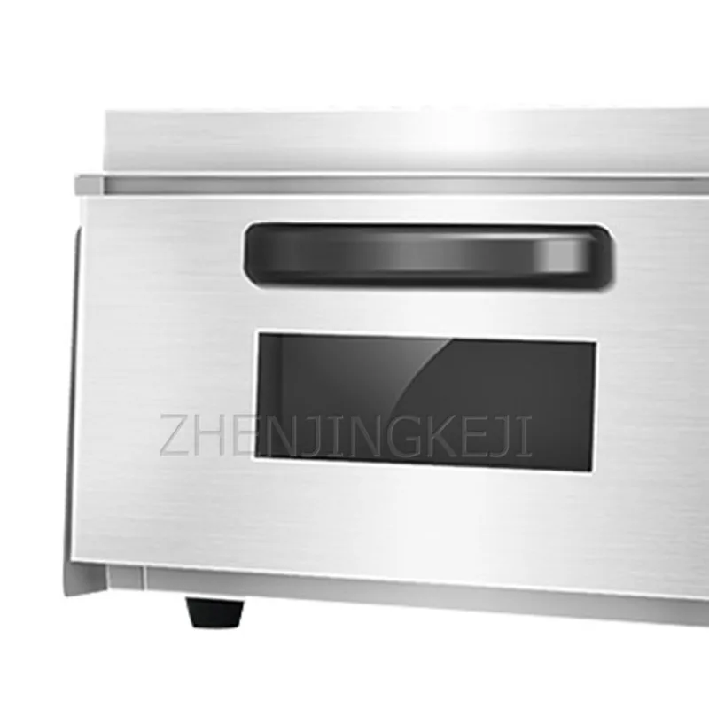 Stainless Steel Electric Oven Desktop Commercial 2000W Electronic Thermal Intelligent Pizza Bread Sweet Potato Baking Equipment