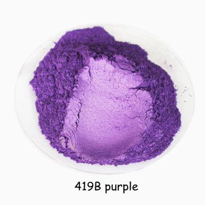 10g 419B purple mica powder for eyeshhadow,lipsticks DIY nail arts,cosmetic glitter for nails  acrylic nail supplies nail decor