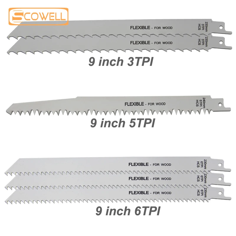 SCOWELL-Kit de hojas de sierra recíproca de demolición, 32 Uds., corte de madera y Metal, accesorios de herramientas eléctricas DIY, sierra de sable, uso multiusos