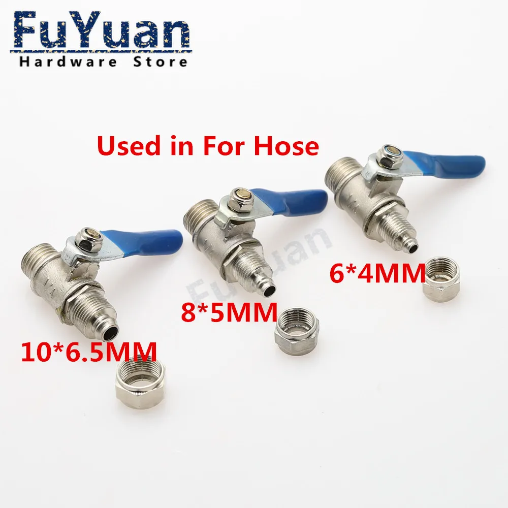 1pcs Ball Valve Copper Fittings 1/4\