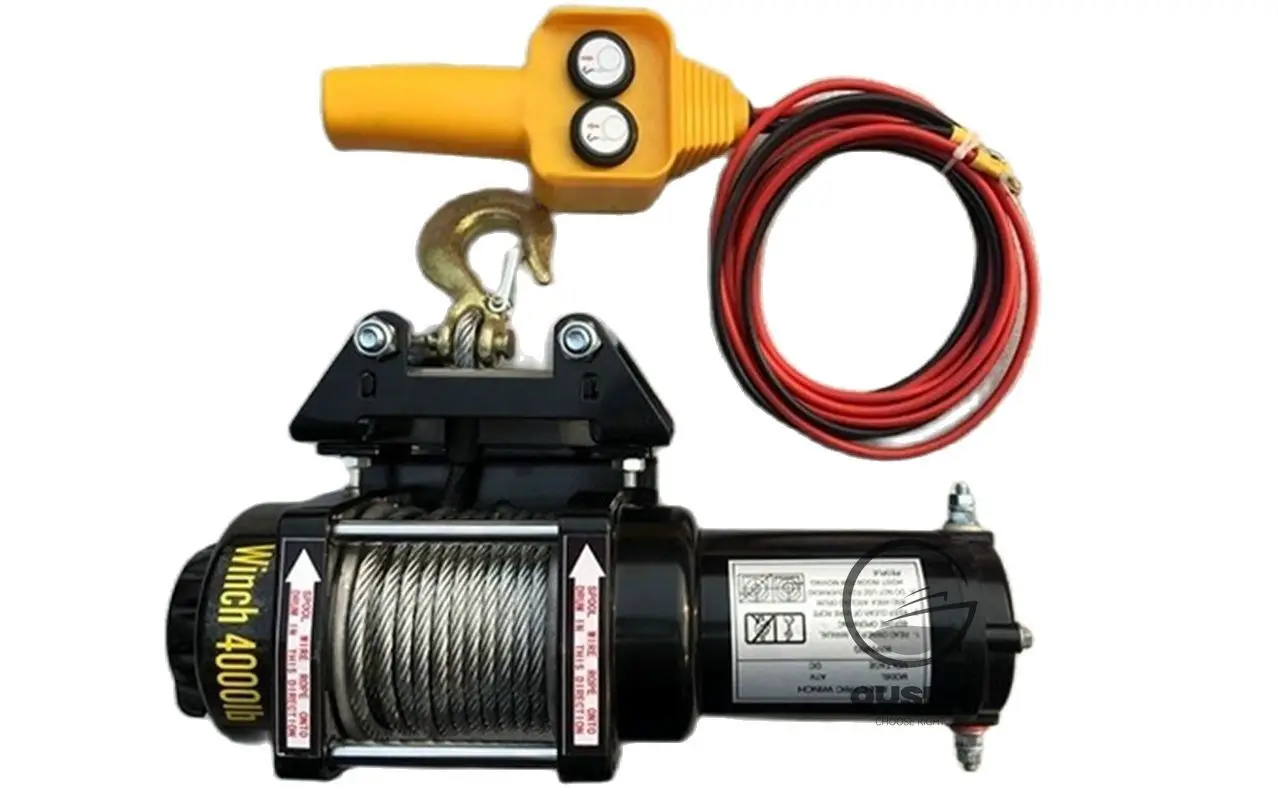 12V 24V Off-road Vehicle Winch 2000 LBS Vehicle Self-rescue Off-road Winch Electric Winch for Vehicle Crane