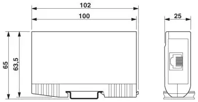 Surge protector DT-LAN-CAT.6+ 2881007