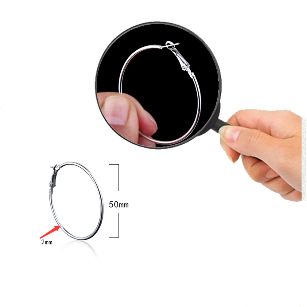 stainless steel hoop earrings for women simple big round moda feminina charm 2020 brincos para as mulheres aros mujer jewelry