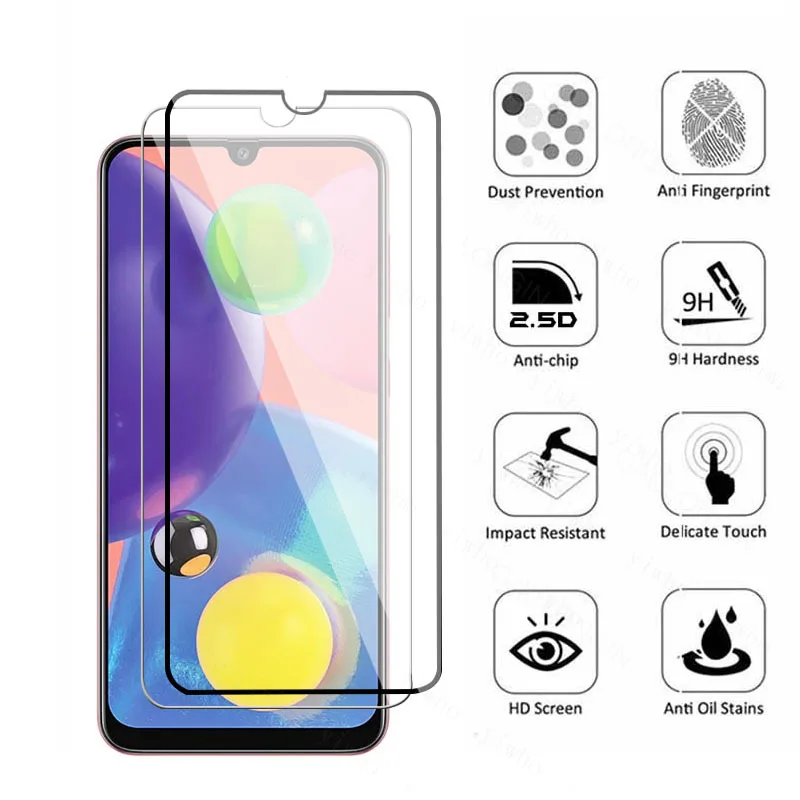 Screen Protector Glass For Samsung  galaxy A70S Camera Lens Protetive Glass on samsun A70s a 70 s a70s full cover Tempered Glass