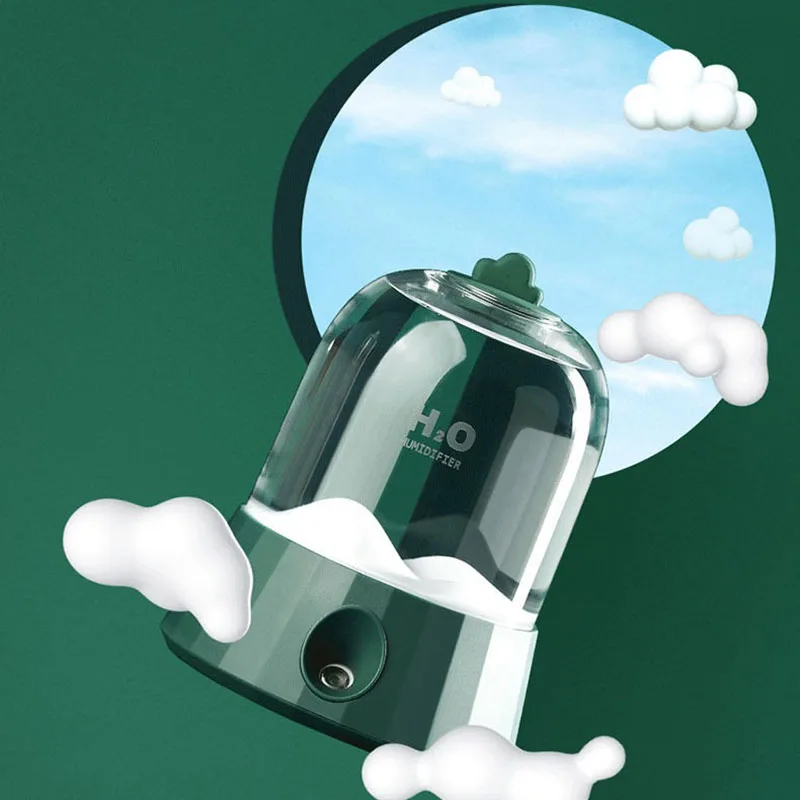 Motahope-mini umidificador portátil, difusor ultrassônico de óleo e luz noturna, carregamento usb, para escritório doméstico e escritório, 400ml