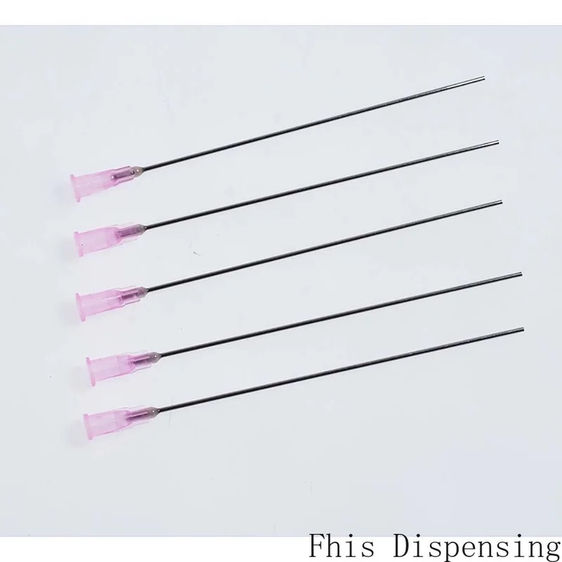 Tubing Length Glue Dispensing Luer Lock Slip Blunt Tip 18G 4 Inch Tubing Length Pack of 5