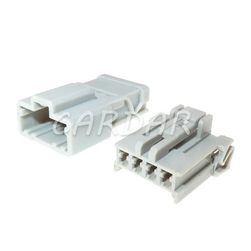 1 Set 4 Pin 6098-0244 6098-0243 Electrical Wiring Connector Automotive Socket With Terminals