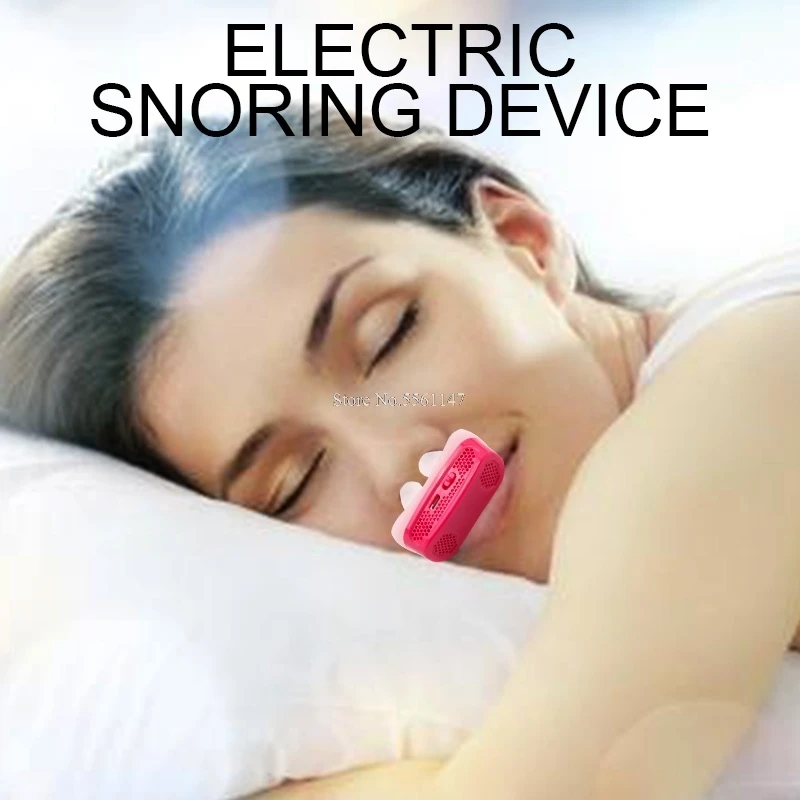 New Silicone Anti Snoring Electronic Nose Breathing Apparatus Nasal Dilators Apnea Aid Device Stop Snoring Devicesnew