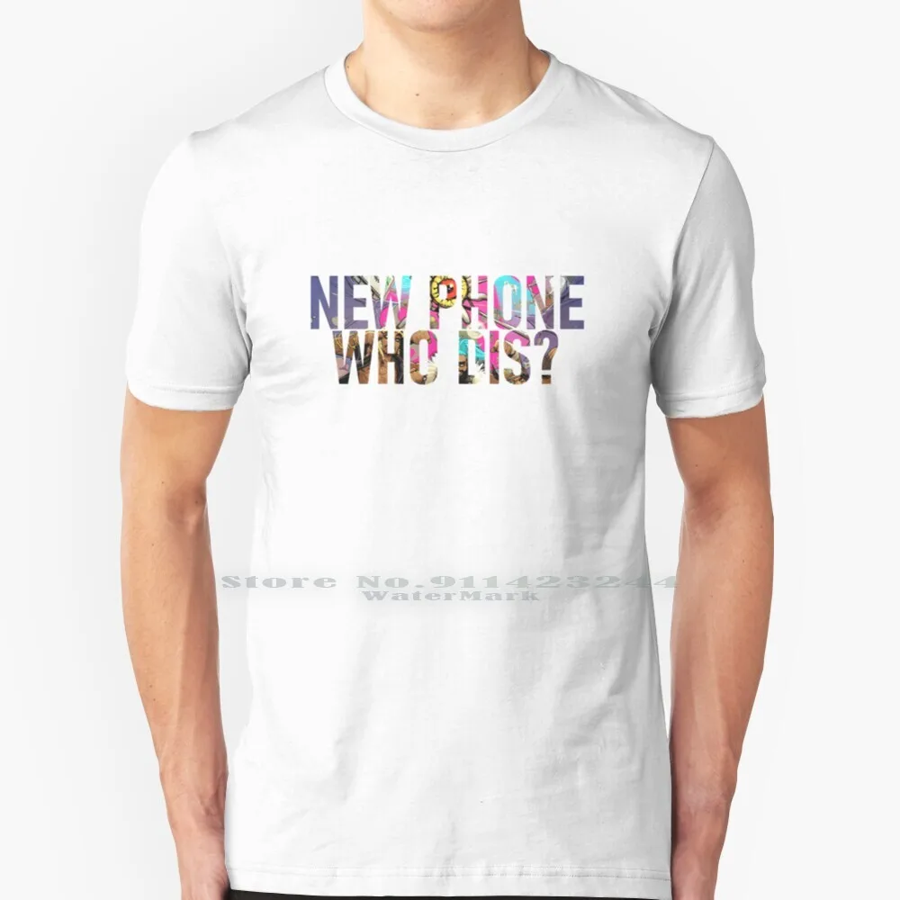 Новый телефон, кто Дисс? Хлопковая футболка 6XL с плоскими бушками, зомби, спад из Нью-Йорка, отпуск в Hell 3001 A, кружевная, Джоуи бадас