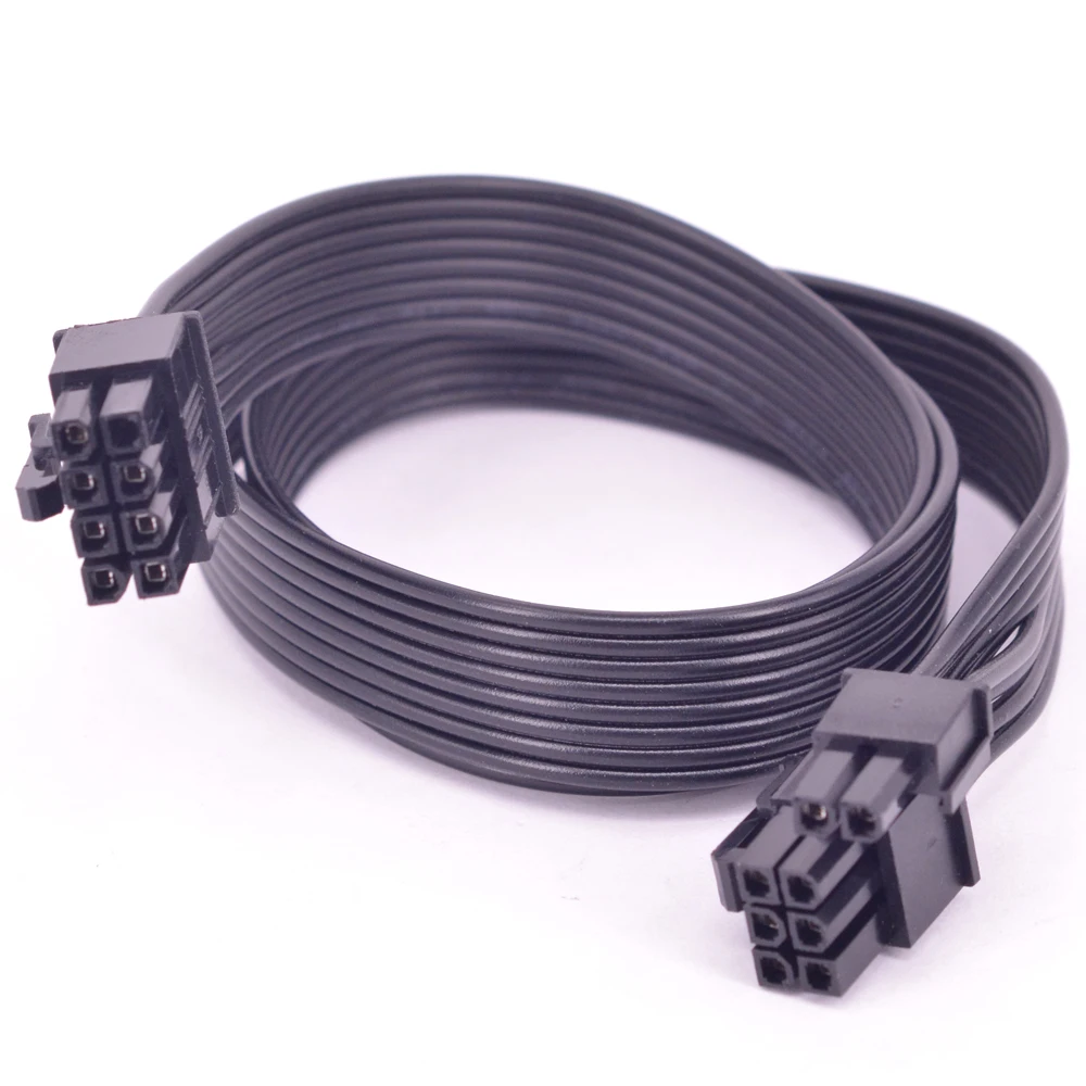 PCIe 8pin do 6 + 2Pin kabel zasilający GPU 8 pin na 6pin PSU modułowy do obsługi Corsair CX-M serii CX850M CX750M CX600M CX500M CX430M