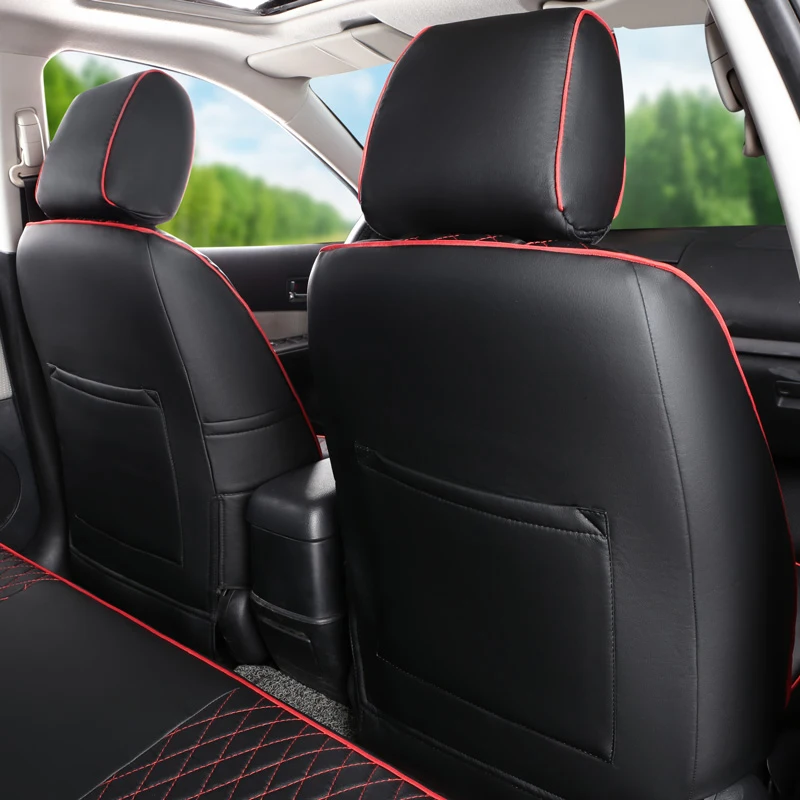 CARTAILOR PVC Cover Car Seat for Volvo S40 2006 Seat Covers for Car Seats Protector Auto Accessories Set Sports Cushion Supports