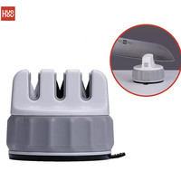 Hot HUOHOU Fixable Sharpen Stone Trible Wheel Whetstone Sharpeners Sharpening Tool Grindstone for xiaomi Mi Mijia home