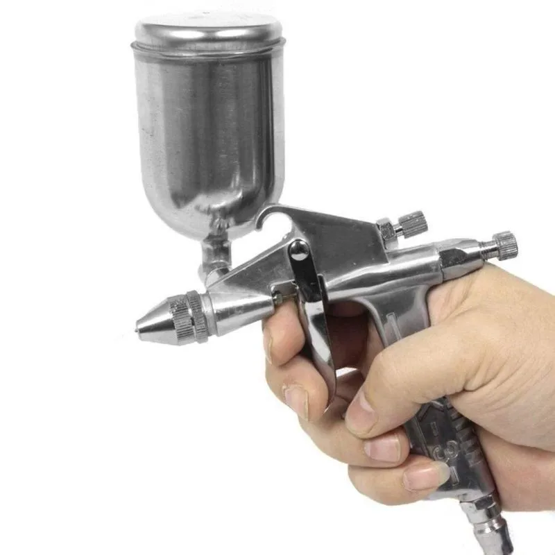 Spray Gun Professional K-3  0.5mm Nozzle 125ml Mini Pneumatic Spray Machine For Car Painting Repair Power Tool Accessories