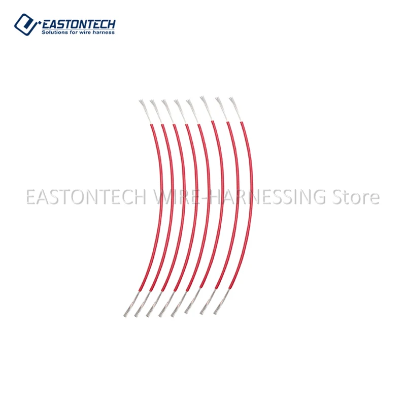 Imagem -03 - Corte do Fio de Eastontech Ew02b e Máquina de Descascamento de 0.12.5 Mm2 com Produção de Duas Canalizações