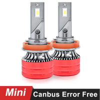 2pcs H1 H4 H7 Canbus Error Free H11 H3 HB3 9005 HB4 9006 LED Car Headlight Bulbs Mini 30000LM 6000K Auto Headlamp 110W 12V 24V