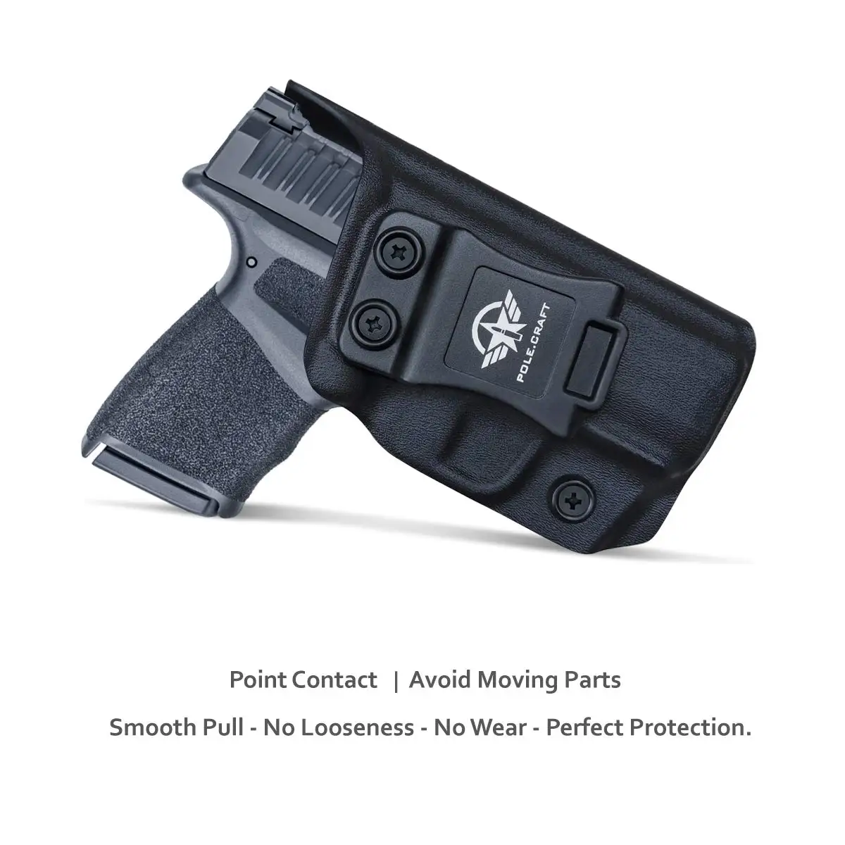 Hellcat Holster IWB Kydex Holster Custom Fit: Springfield Armory Hellcat - Inside Waistband Concealed Carry - Cover Mag