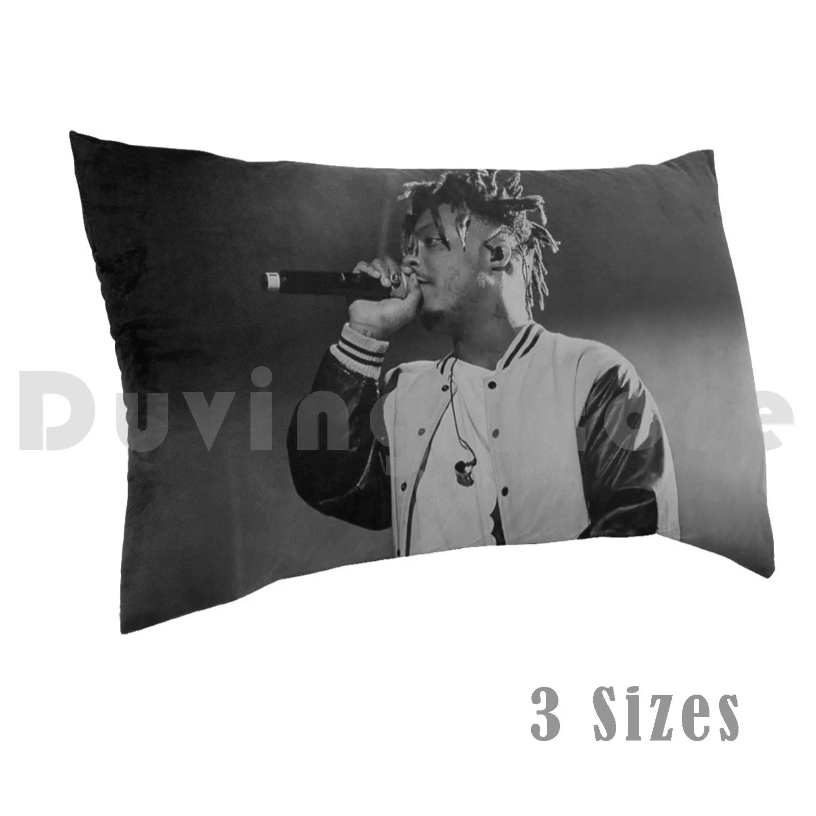 White Juice Black Pillow Case Printed 35x50 Music World Hiphop Rap Rapper Cool Fun Legends Cloud Wrld Meme