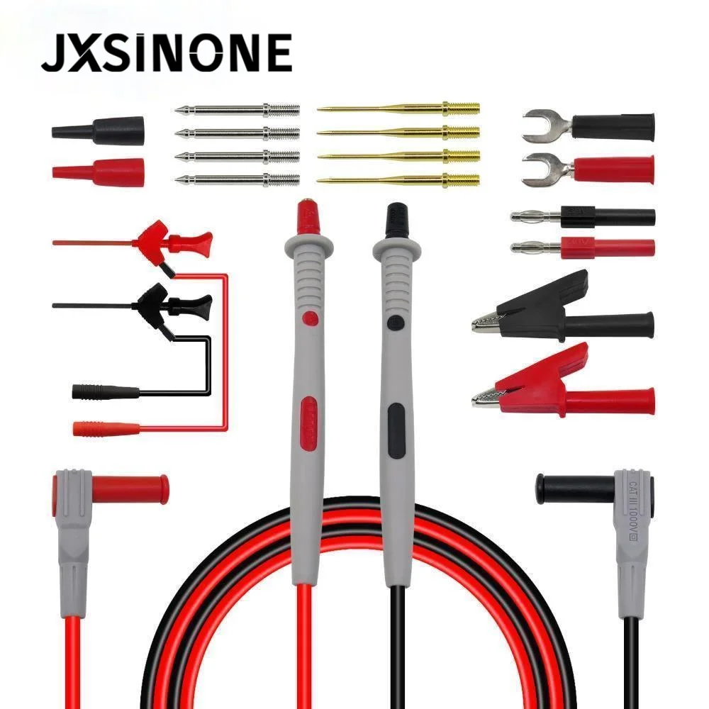 JXINONE P1260D มัลติมิเตอร์ชุดทดสอบ Oscilloscope Probe เปลี่ยนได้ Multi-Function Test อุปกรณ์เสริม