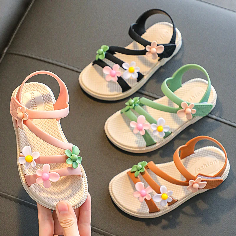 

Children Jelly Shoes For Girls/Boys Sandals Popsicles Ice Cream Fruit Jelly Sandals Kids Baby Fashion Waterproof Beach Shoes