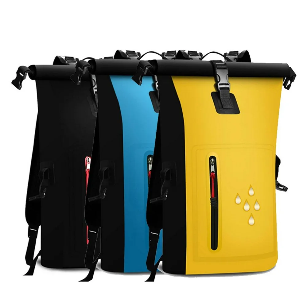 

Bucket Bag Outdoor Sports Waterproof Handbag Package PVC Rafting Camping Travel Shoulder Backpack Sealed Folded Storage Luggage